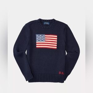 Polo by Ralph Lauren Iconic Flag Sweater!!